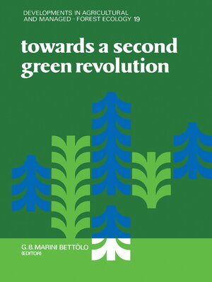 cover image of Towards a Second Green Revolution